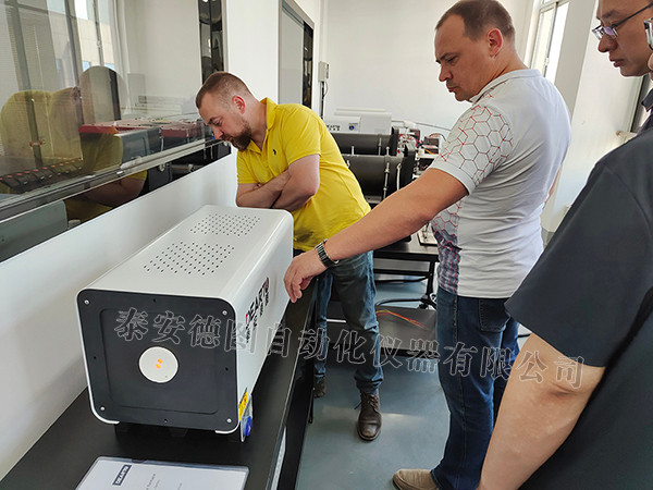 新聞速遞 | 泰安德圖攜手俄羅斯客戶代表團，共創國際計量新篇章