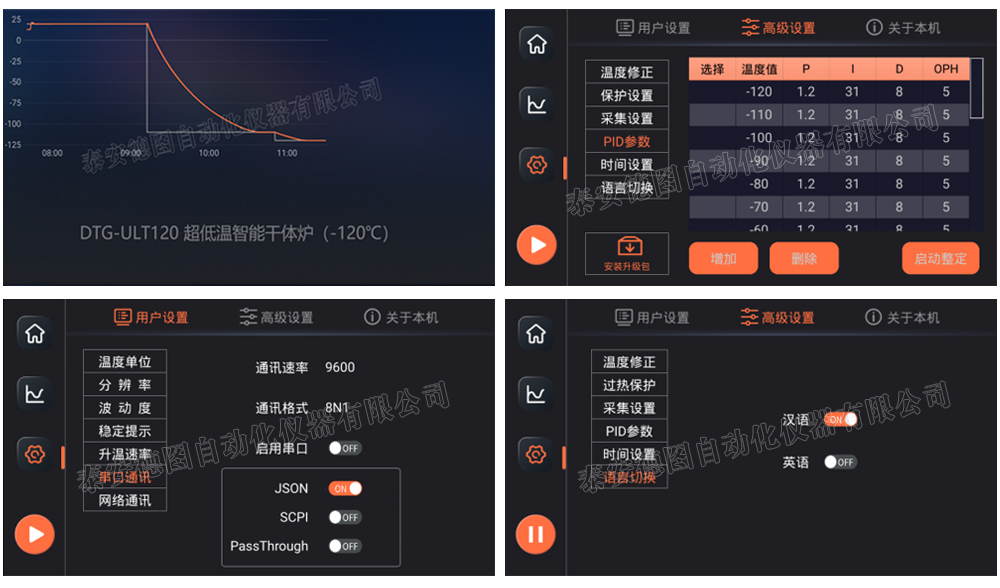 DTG-ULT120型 超低溫智能干體爐(-120℃-40℃)